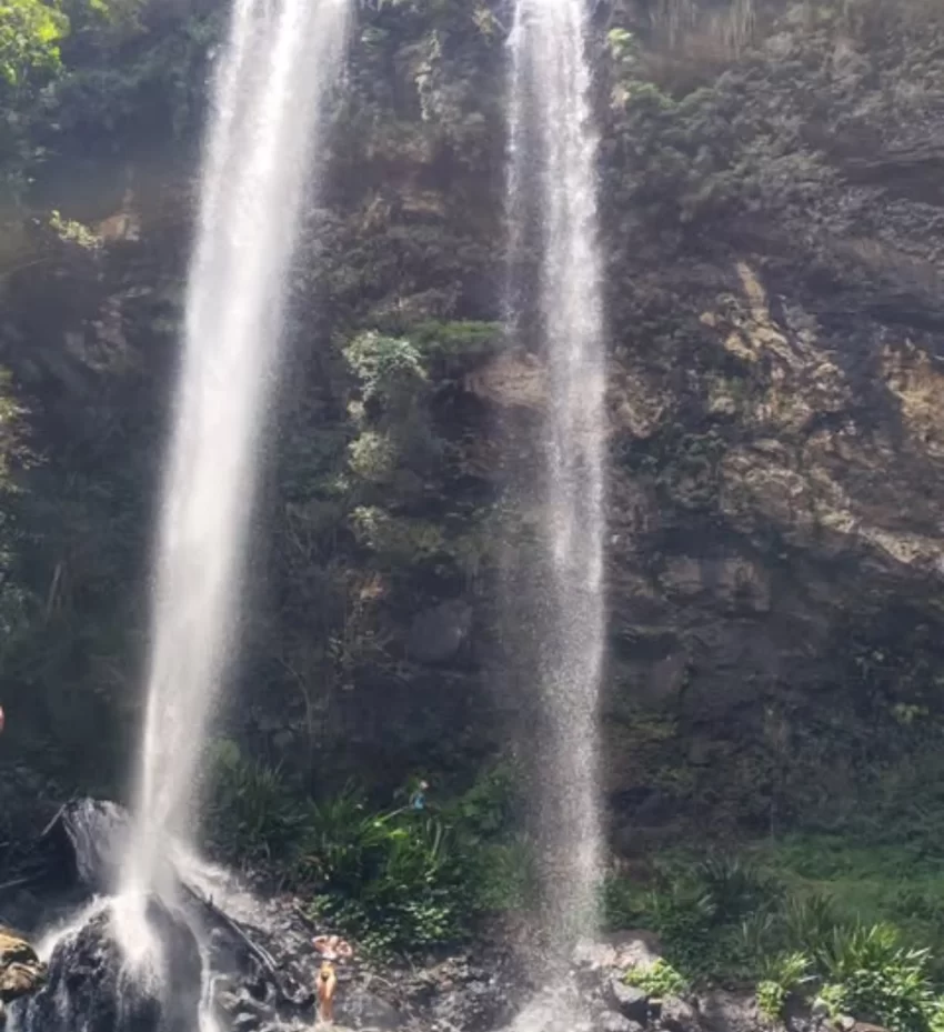 Swiming in the Twin Falls