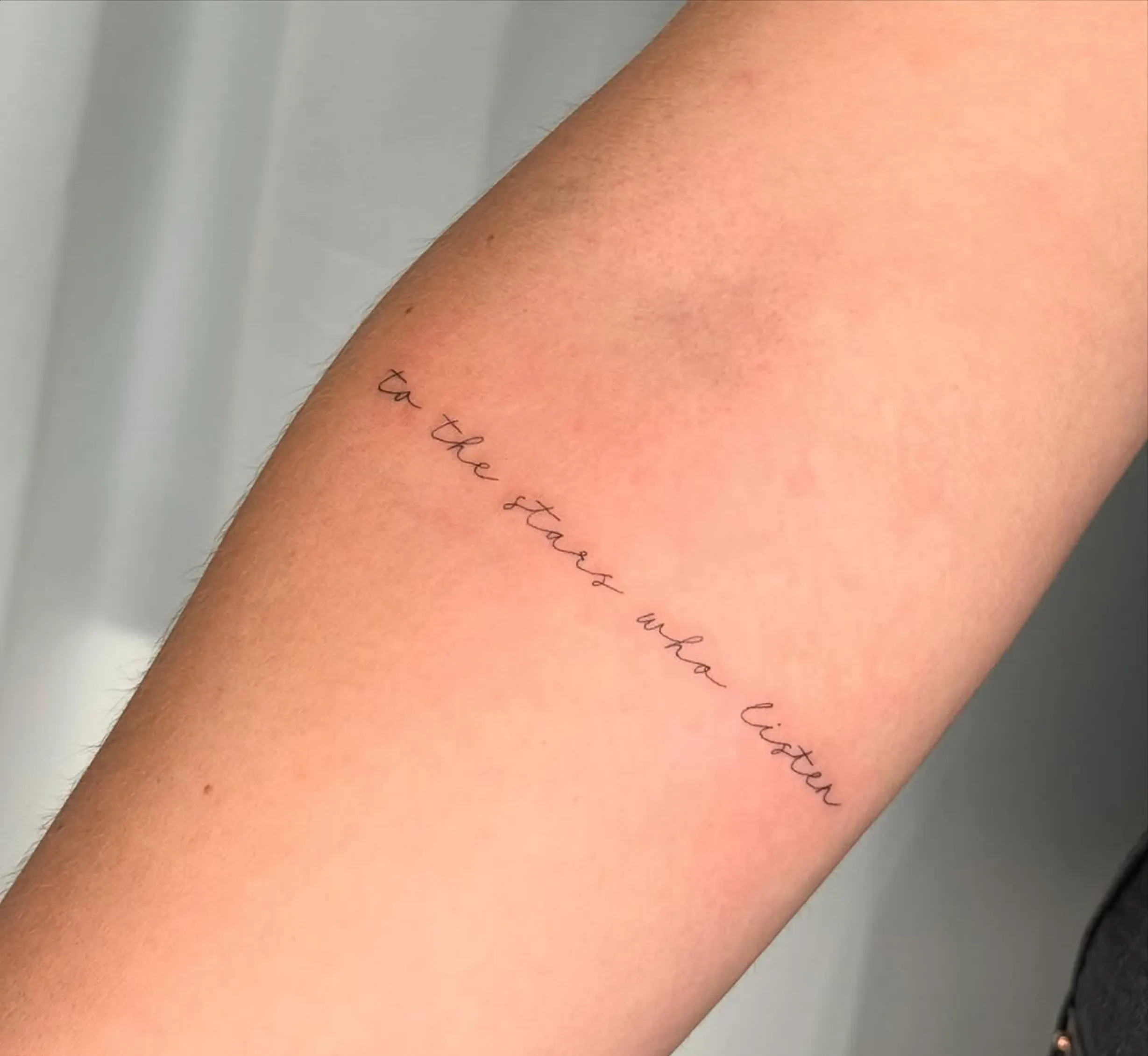 fine line tattoo Melbourne